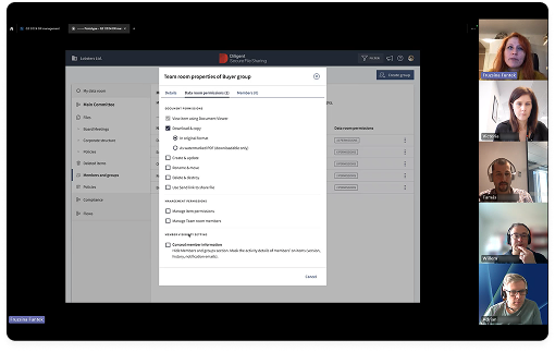 Interactive Figma prototype demo session with the client and account team