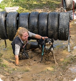 Obstacle race with my dog